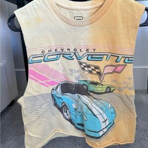 Hybrid Apparel GM Licensed Yellow Tank Top